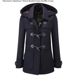 BARBOUR Wool Buttermere Duffle Coat